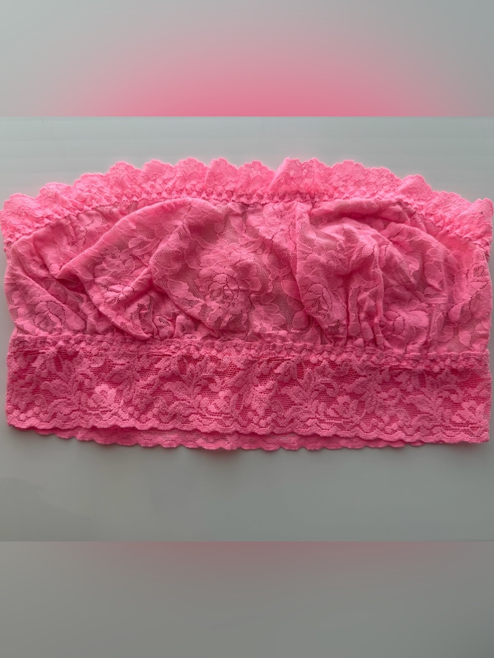 Hanky Panky ~ Hot Pink Lace Bandeau 💖